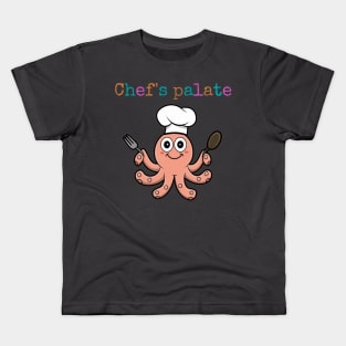 Octopus Chef Kids T-Shirt
